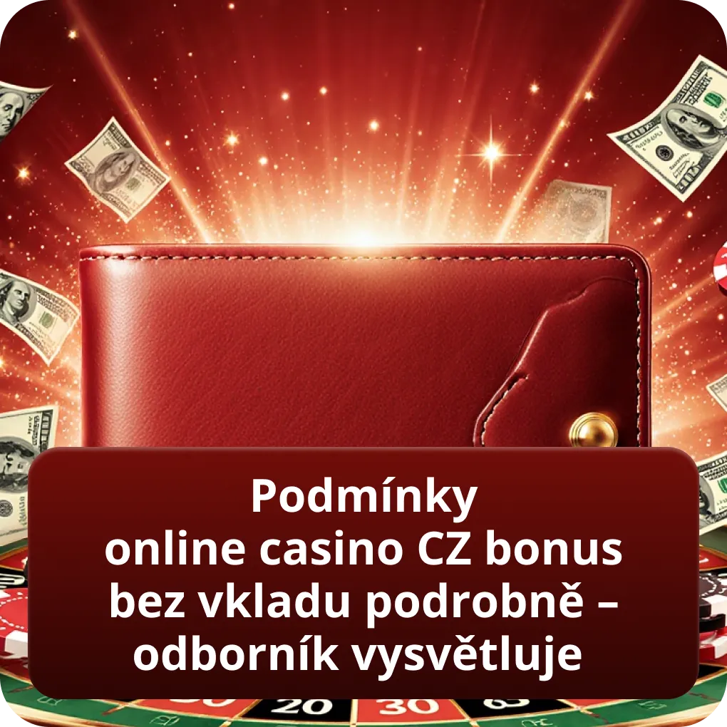 Podmínky online casino CZ bonus bez vkladu podrobně – odborník vysvětluje