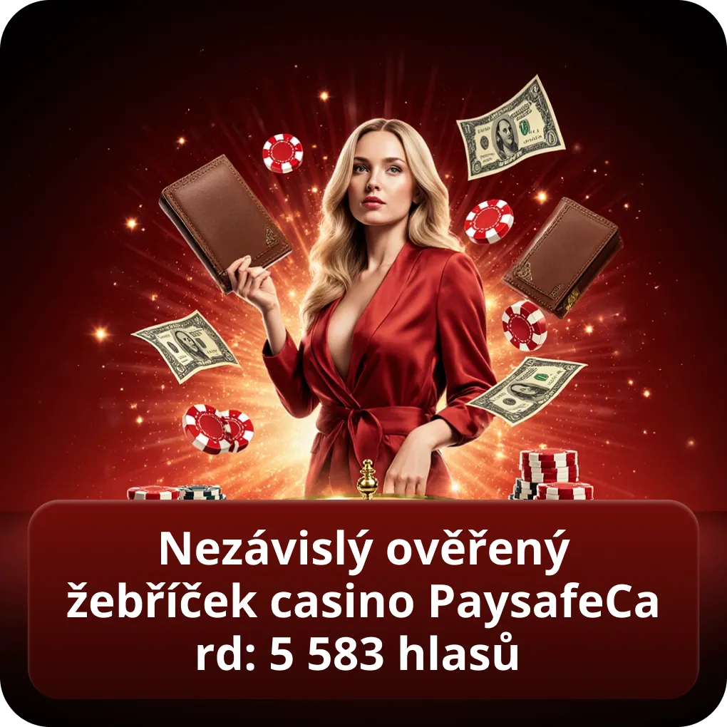 Nezávislý ověřený žebříček casino PaysafeCard: 5 583 hlasů