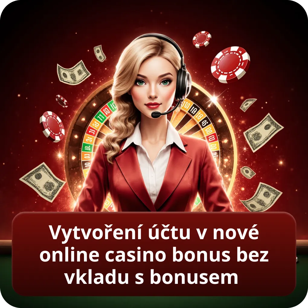 Vytvoření účtu v nové online casino bonus bez vkladu s bonusem